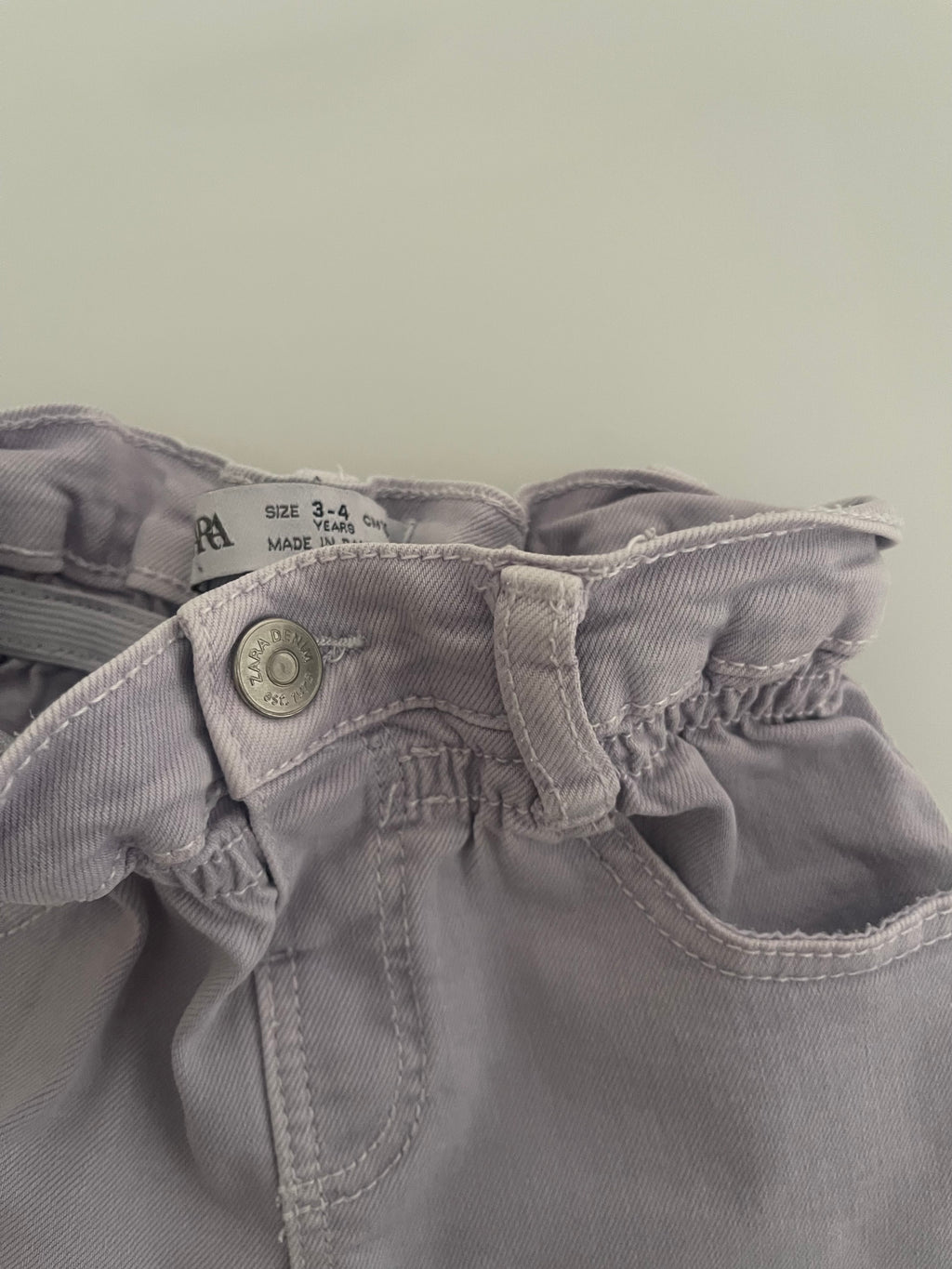 Pantaloncini denim ZARA 3/4 Anni