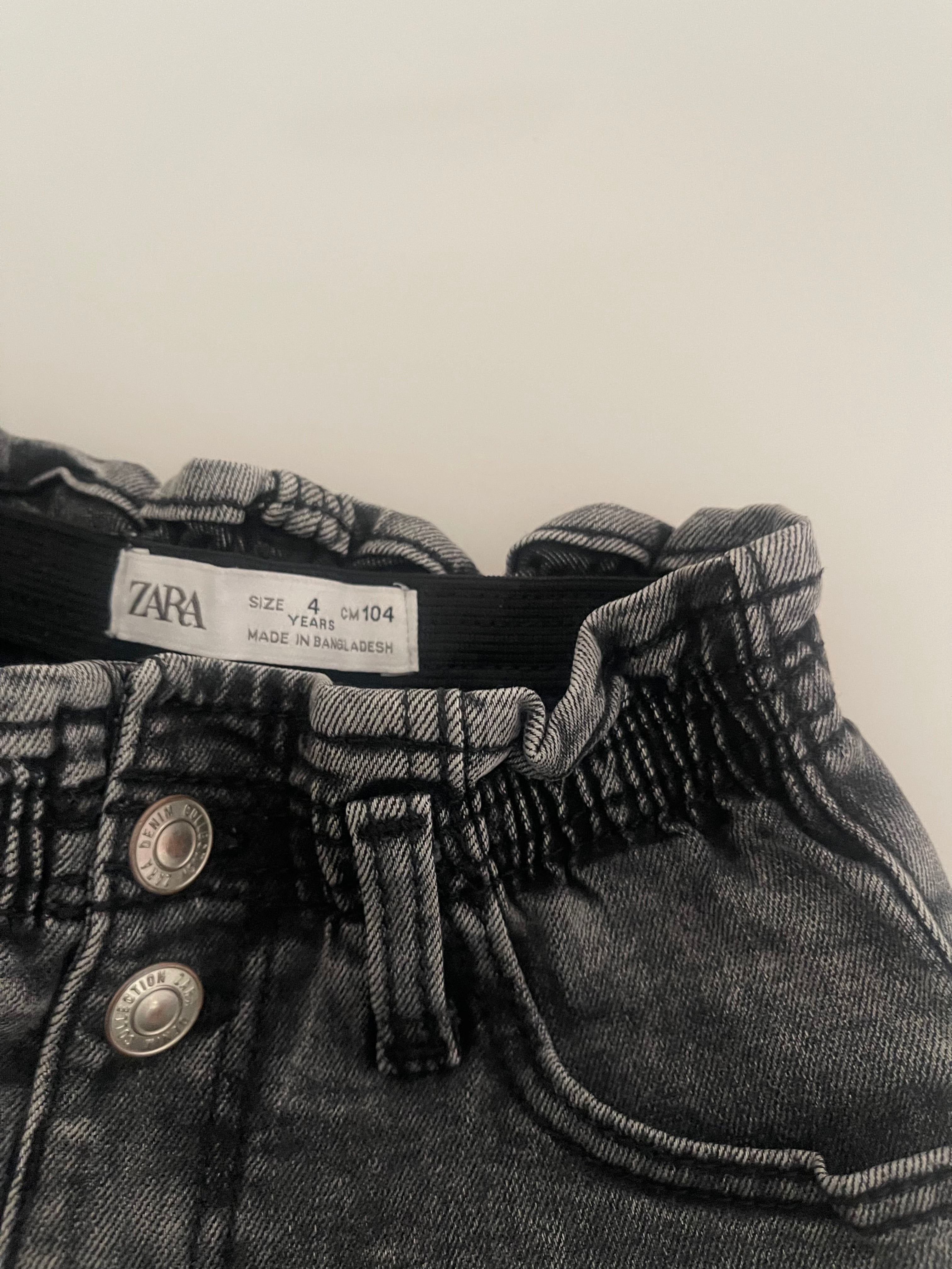 Pantaloncini denim ZARA 4 anni