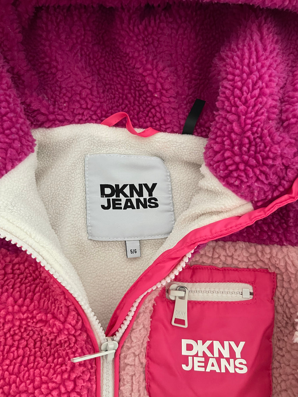 Giacca in pile DKNY 5 Anni