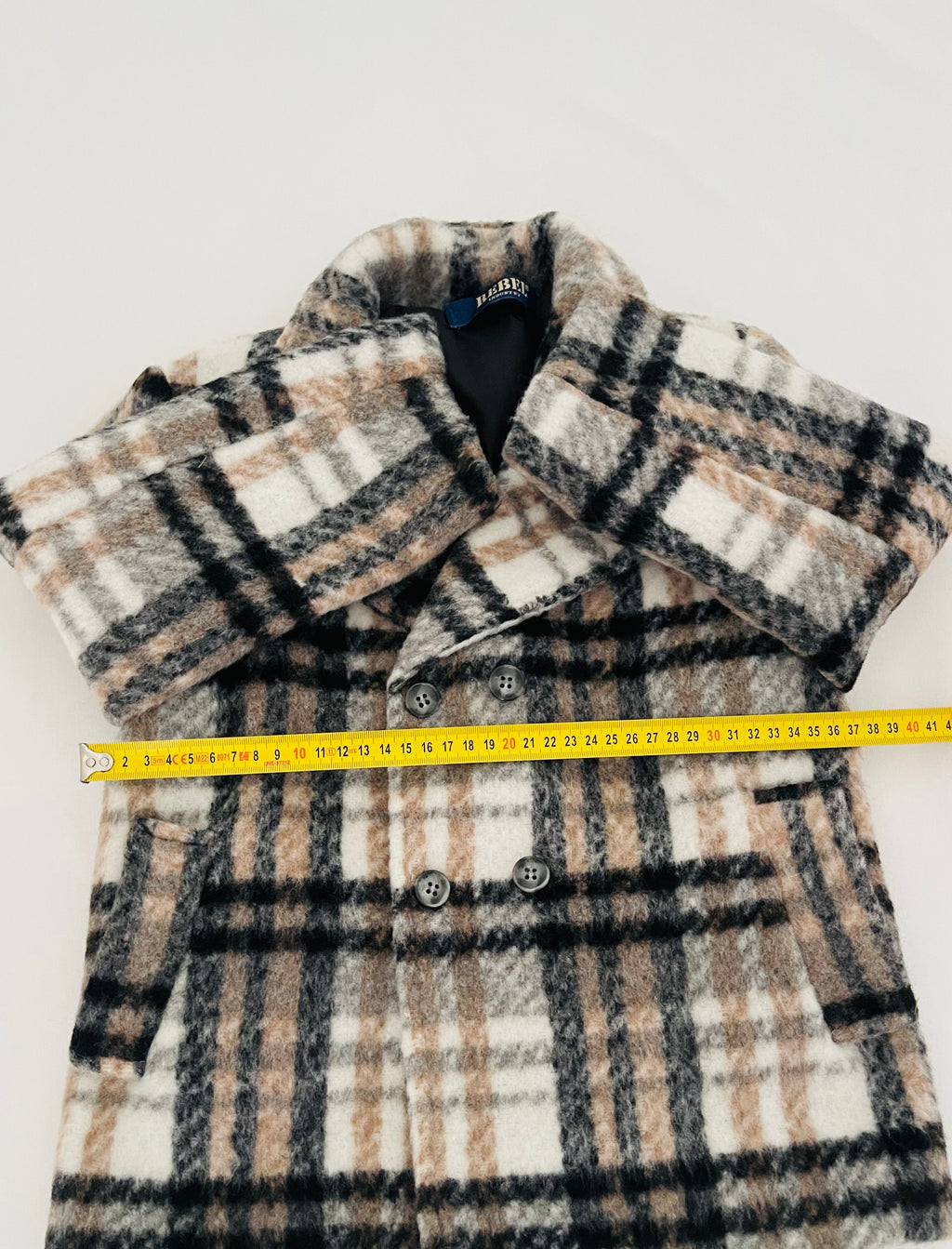 Cappotto a quadri REBEL 5 Anni
