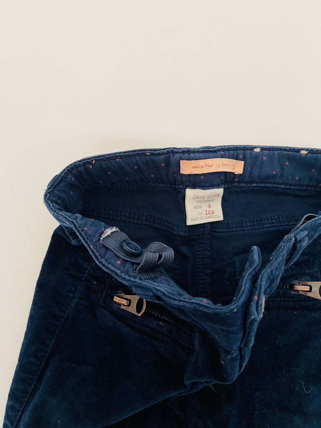 Pantaloni ZARA 3/4 Anni