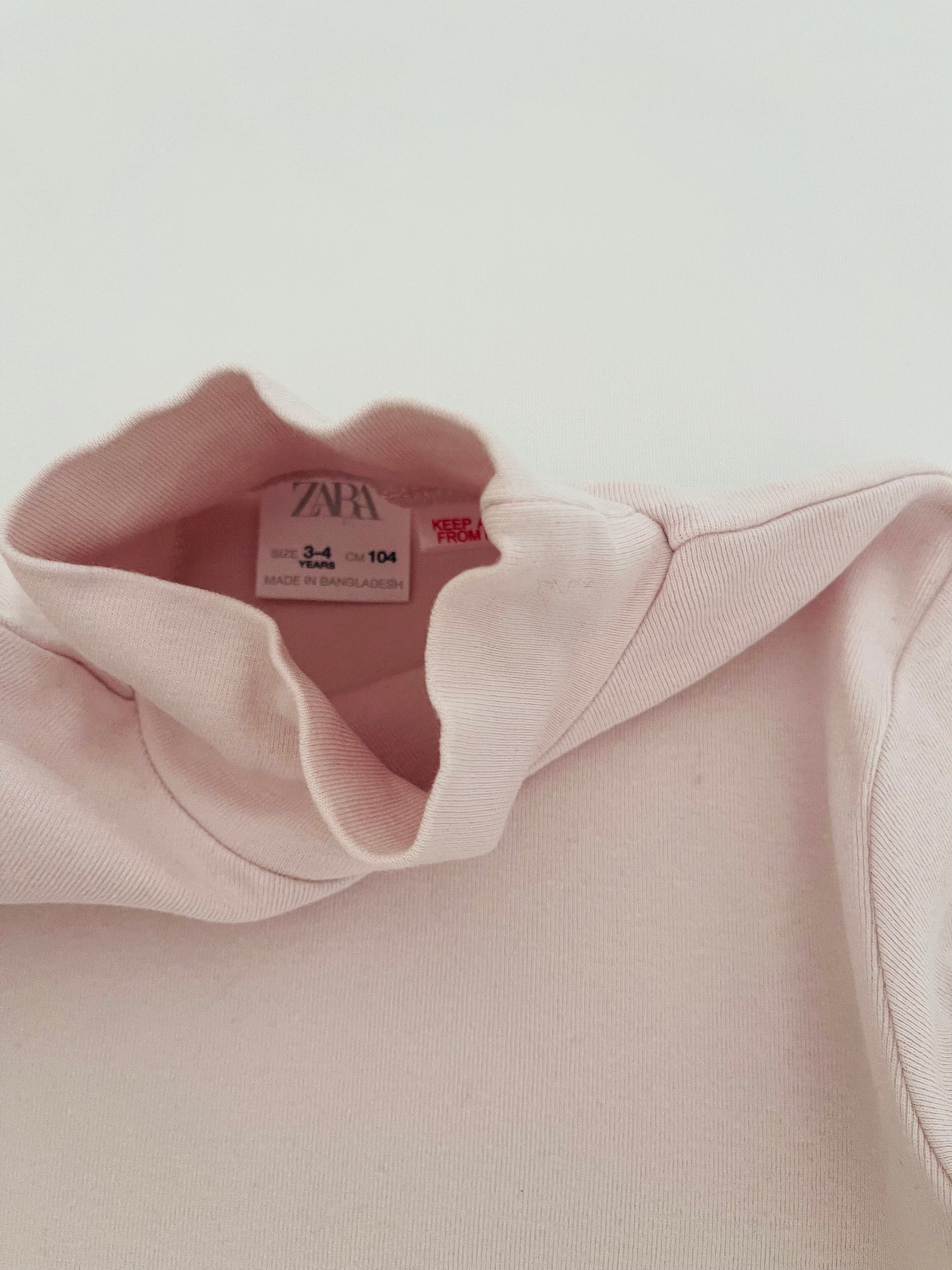 T-shirt ZARA 3/4 Anni